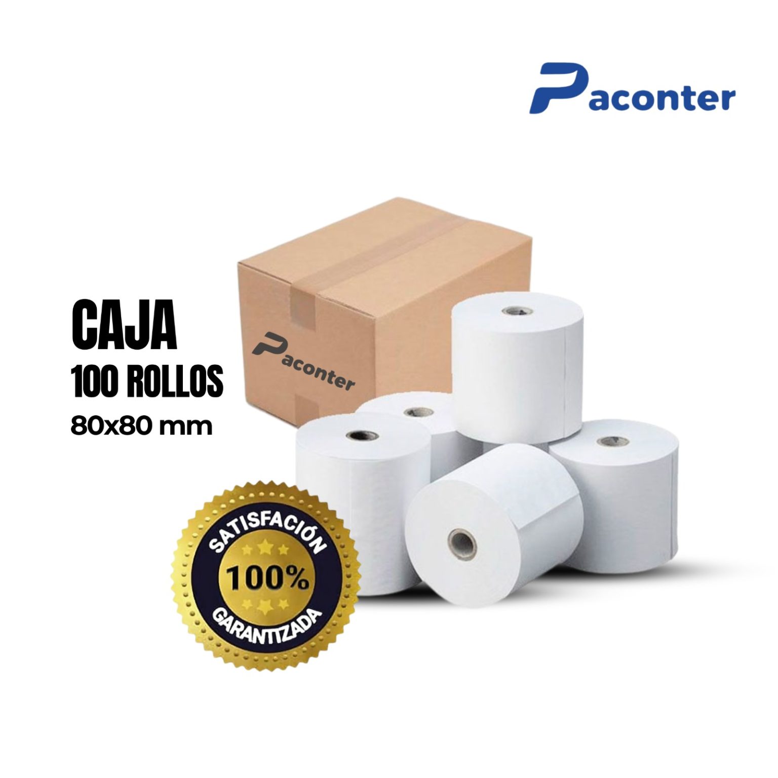 Caja 100 Rollos 80*80mm
